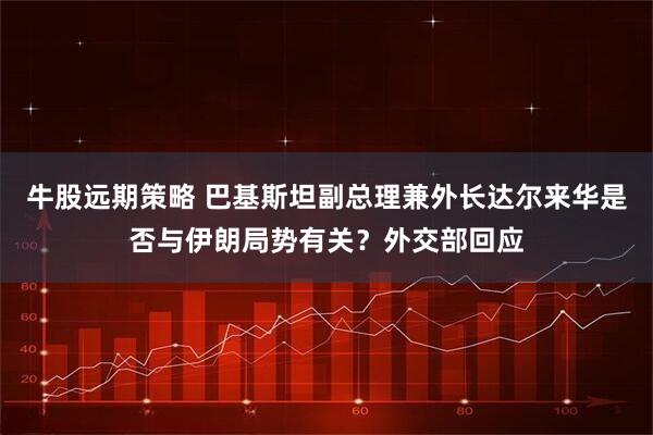 牛股远期策略 巴基斯坦副总理兼外长达尔来华是否与伊朗局势有关？外交部回应