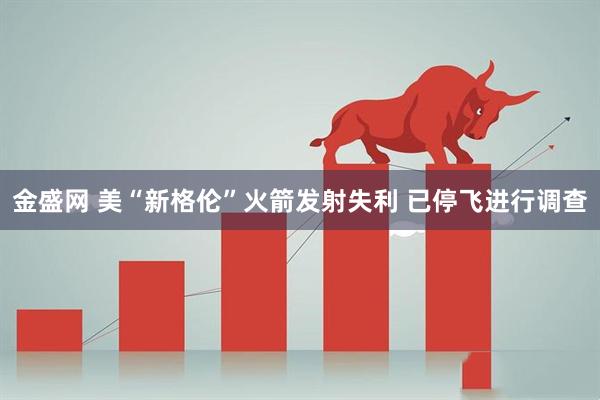 金盛网 美“新格伦”火箭发射失利 已停飞进行调查